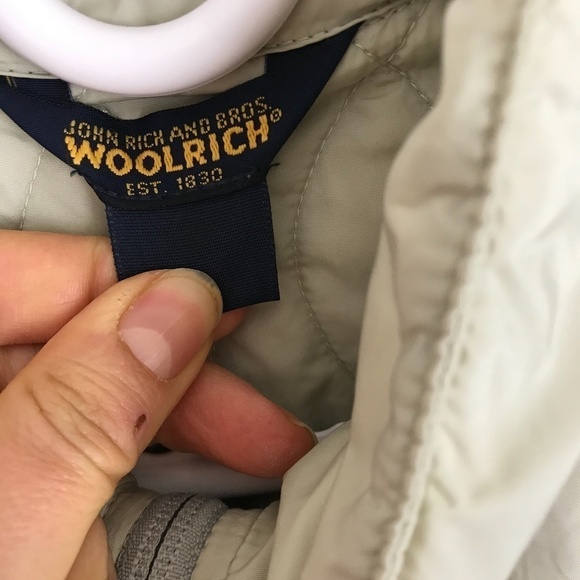 Woolrich Quilted Beige Vest - Picture 4 of 7